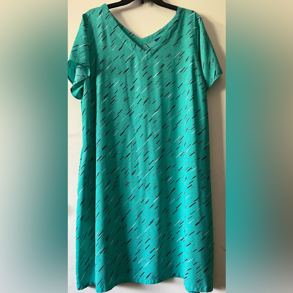 Beautiful turquoise blue Apt 9 dress